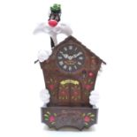 Sylvester and Tweety Pie novelty 'cuckoo clock' by Warner Brothers Looney Tunes,