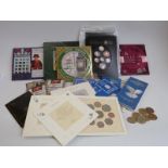 Royal Mint Brilliant uncirculated coin sets etc includes 'From Old Pennies' example,