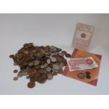 A collection of UK coinage Victorian onwards,