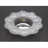 Lalique Honfleur glass dish,