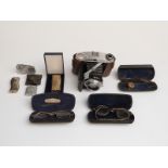 Folding camera, 1930s 9ct gold ladies watch,