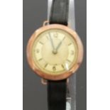 Ladies 9ct gold wristwatch