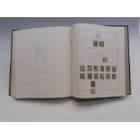 Davo album of French stamps,