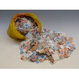 A very substantial quantity of loose stamps in 15 bags,