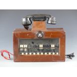 Railway signal box lineside telephone exchange / receiver,