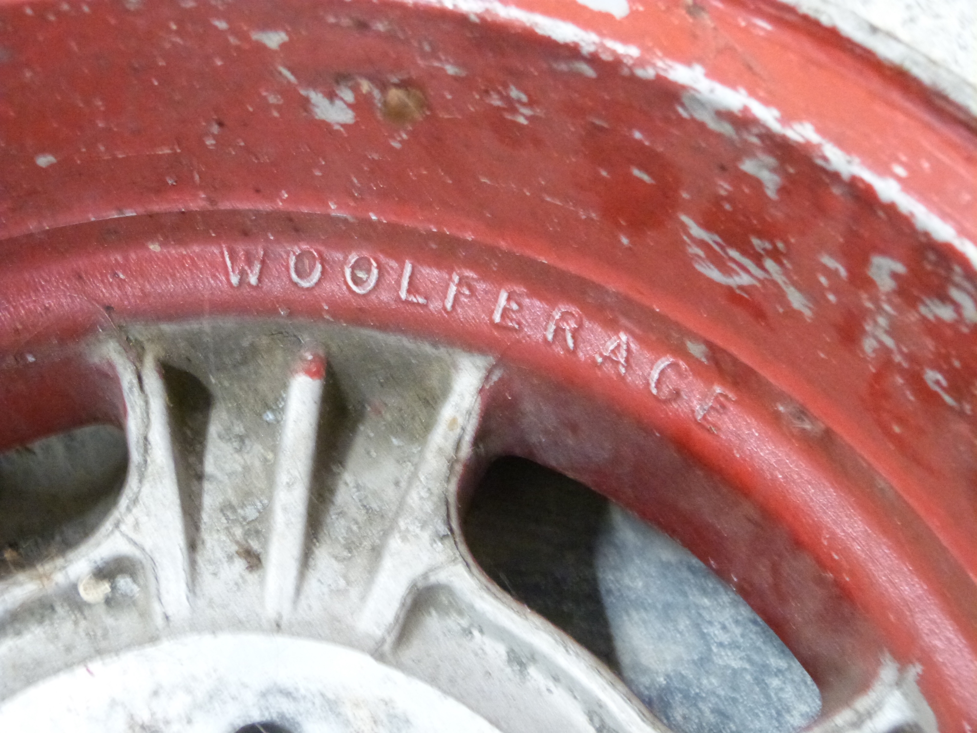 Pair of Wolf Race alloy wheels marked 5.50 x 13 x . - Image 2 of 2