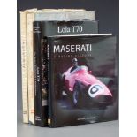 Lola T70, the Design, Development and Racing History by John Starkey and Franco Varani; Maserati,