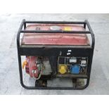 240 and 110v petrol generator