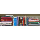 Approximately 40 books relating to railways,