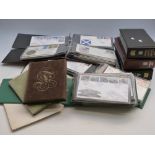 Seven GB first day cover albums,