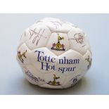 Tottenham Hotspur football signed by 14 of the team including Teddy Sheringham, Jurgen Klinsmann,