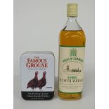 House of Commons blended Scotch whisky 75cl 40% vol and a boxed pair of 5cl 40% vol Famous Grouse