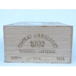 Case of 12 bottles of Chateau d' Angludet Margaux Cantenac 1995