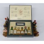 A boxed set of six classic whisky miniatures comprising six 5cl bottles of Talisker, Oban,