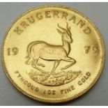 1979 South African 1oz gold Krugerrand