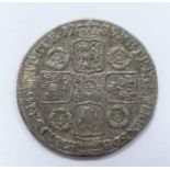 George II 1739 sixpence, young head roses in angles, reverse 'O over R' in legend, EF toned