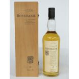 Rosebank 12 year old Lowland single malt Scotch whisky, 70cl, 43% vol