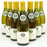 Ten bottles of Macon-Lugny Les Genievres 1998 white wine, each 75cl, 13% vol.