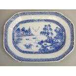 A collection of Chinese porcelain bowls, plates and a tureen