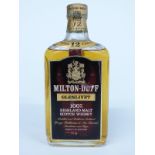 Milton-Duff 12 year old Glenlivet Highland malt Scotch whisky, 26 2/3 fl oz, 75% proof