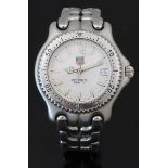TAG Heuer Professional gentleman's wristwatch ref. WG1112-KO with date aperture, luminous hands