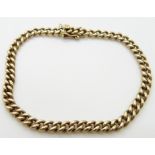 A 14ct gold bracelet, 14.8g