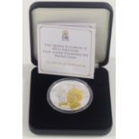 Jubilee Mint Queen Elizabeth II 90th Birthday pure silver decimal set one ounce coin, in original