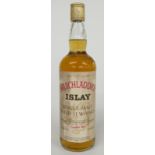 Bruichladdich Islay single malt Scotch whisky 26 2/3 fl oz, 75% proof.