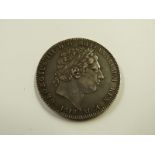 George III 1818 LVIII crown, toned, VF-EF