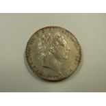 George III 1819 LIX crown, VF-EF