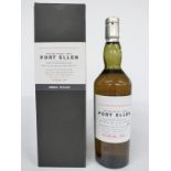 Port Ellen Distillery Isle of Islay 2001 Eighth Release 22 year old natural cask strength single