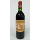 A bottle of Chateau Ducru-Beaucaillou 1983 St Julien French red Bordeaux, 75cl, 12.5% vol