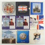 Nine brilliant uncirculated coin sets comprising 1983, 1985, 1989, 1991, 1992, 1994 x2, 1995 and
