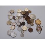 A small collection of mostly UK coinage, Queen Victoria onwards, comprising collectable £2, 50