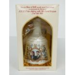 Bell's whisky bell commemorating the wedding of Prince Andrew and Miss Sarah Ferguson, 75cl 43% vol,