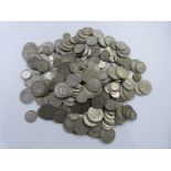 Approximately 2085g of pre-1947 UK silver coinage