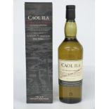 Caol Ila natural cask strength Islay single malt Scotch whisky, 70cl, 59.3% vol, in original box.