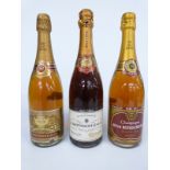 Three bottles of Alfred Rothschild & Co Champagne comprising 1964 Grande Reserve Private Cuvee,