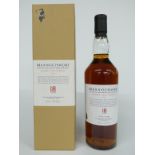 Mannochmore 18 year old natural cask strength Speyside single malt Scotch whisky, bottle number