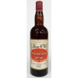 Mountain Dew Scotch whisky 26 2/3 fl oz, 70% proof