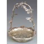 Mappin and Webb plated centrepiece bowl, height 30cm