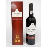 A boxed bottle of Graham's 2003 Late Bottled Vintage port 75cl, 20% vol