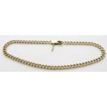 A 9ct gold bracelet, 8.77g