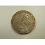 George III 1820 LX crown, NVF