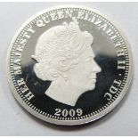 2009 George and Dragon platinum £5 coin, 3.11g