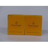 Approximately twenty Veuve Clicquot Champagne cloches for tapas/ hors d'oevres, in original box,