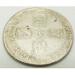 1696 William III shilling, GF