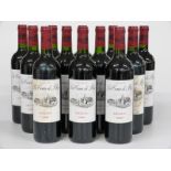 Box of 12 bottles of Chateau La Tour de By 2009 Medoc, 75cl, 13.5%