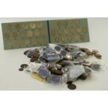 An amateur collection of UK coins, George III onwards, includes good quantity of gradeable Victorian
