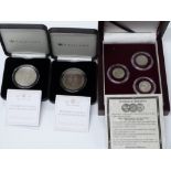 Cased coin set Stalin's 'Death Sentence' coins including silver coins from the Czarist regime, RFSFR